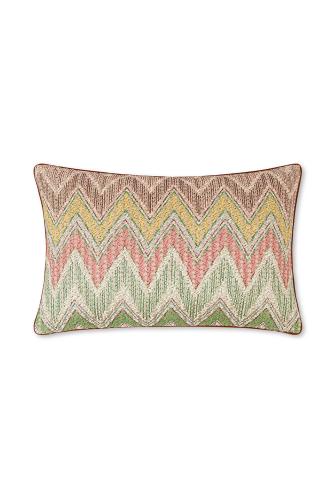 Coincasa διακοσμητικό μαξιλάρι με πολύχρωμο γεωμετρικό jacquard motif 35 x 55 cm - 007374597 Πολύχρωμο